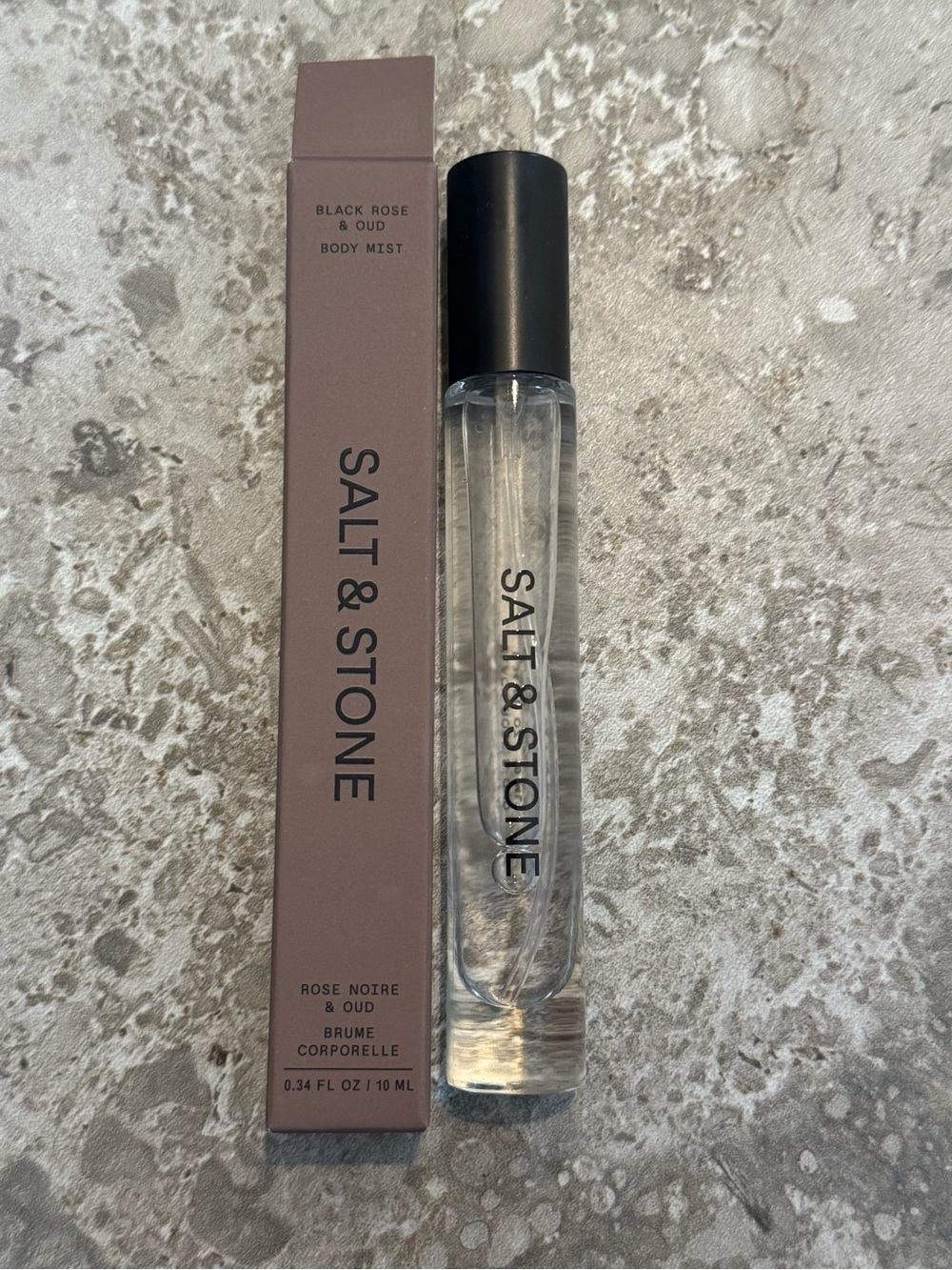 Salt & Stone Black Rose & Oud Body Mist 10mL